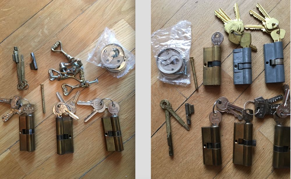 Замок, сердечники