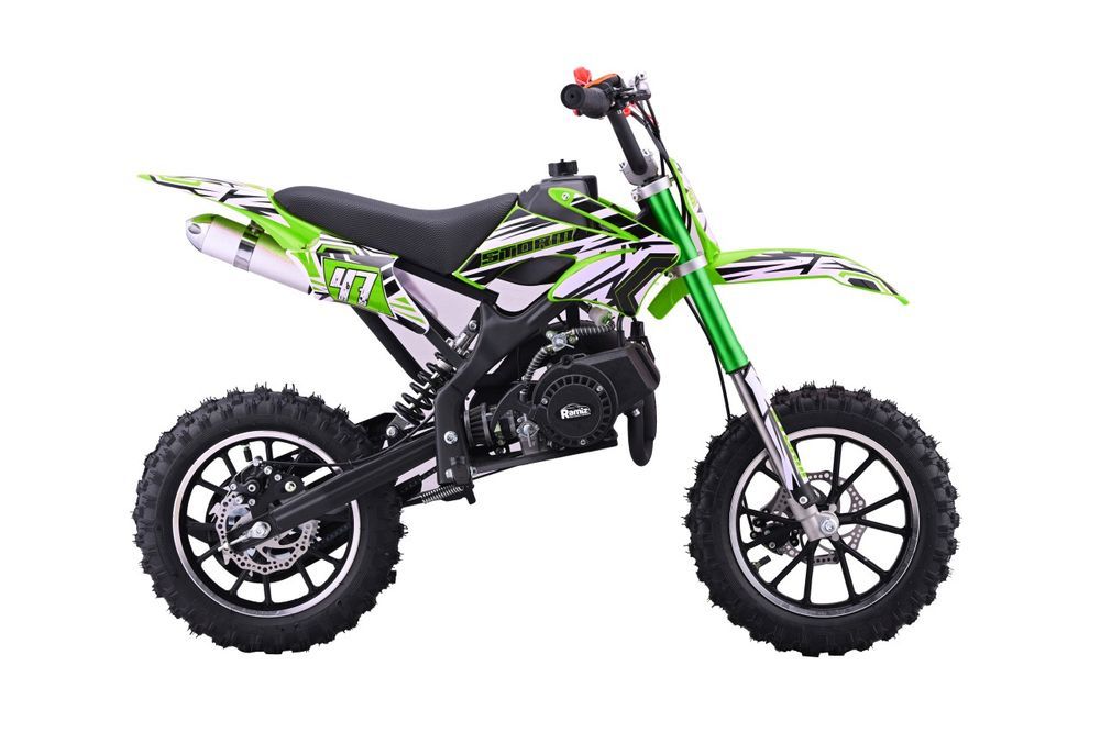 Mini Cross Motor Spalinowy 49Cc Storm Zielony 40 Km/H