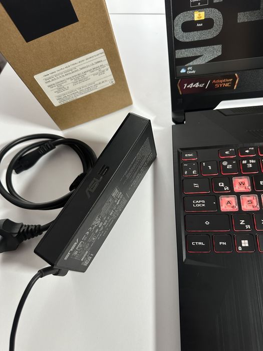 ‼️Asus Tuf F15‼️144Hz/RTX3050-4GB/Ryzen 5/512GB/16GB/Ноутбук/Гарантия
