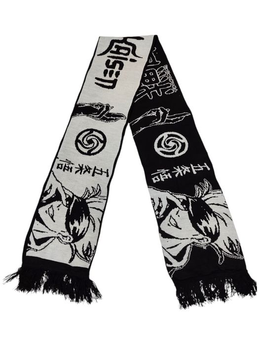 Аніме шарф 180см Jujutsu Kaisen з Годжо Сатору - акрил100%, ексклюзив