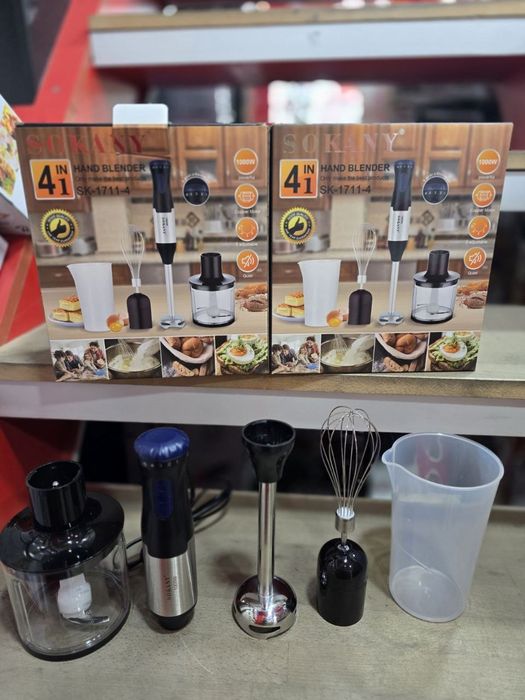 Ручний блендер SOKANY 4-в-1 SK-1711-4
