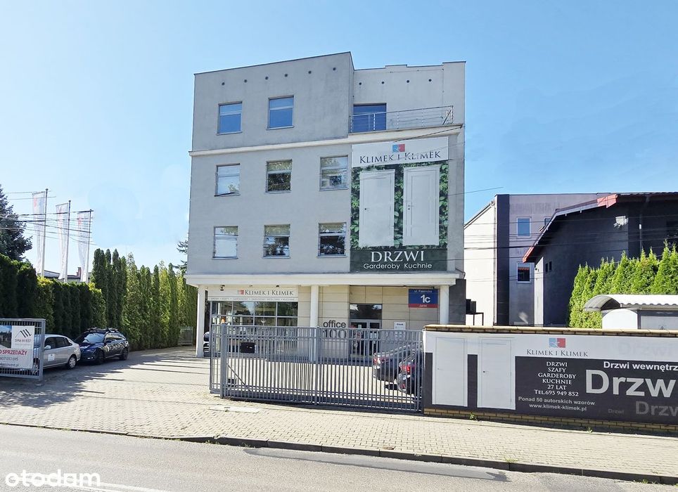 Atrakcyjny budynek biuro- magazyn 1400m² z parkingiem i klimatyzacją