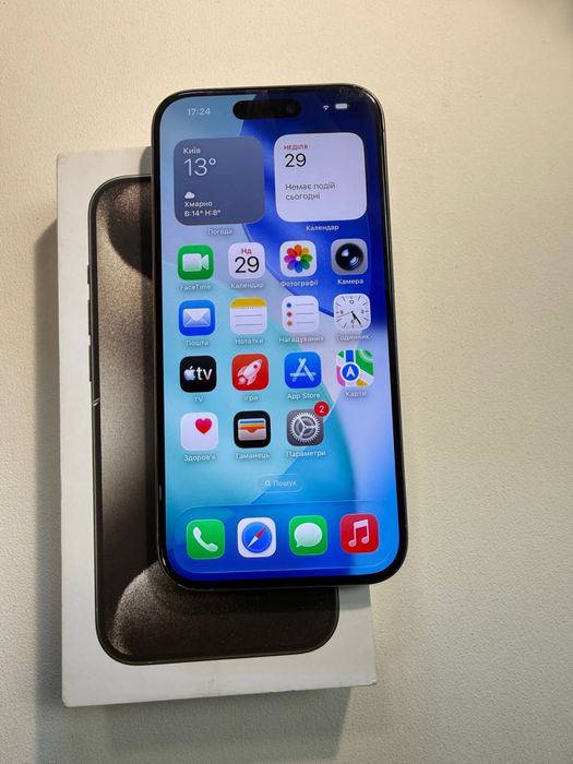 iPhone 15 Pro Natural Titan 128 GB
