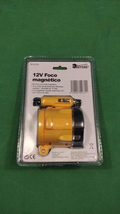 Foco magnético 12v para carro