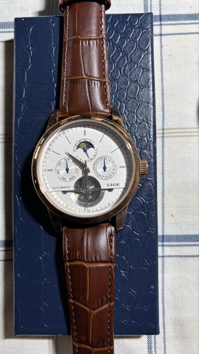 Relógio LIGE - TURBILHÃO automático - Bom e bonito!!!