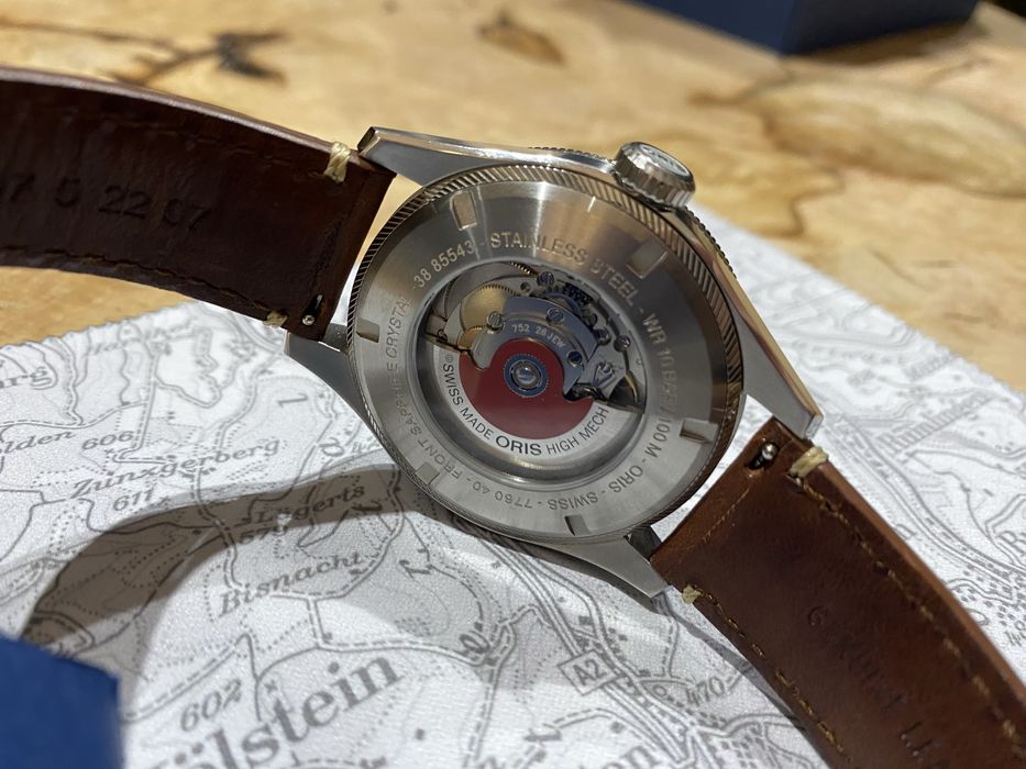 ORIS  Big Crown Pro Pilot Day-Date- komplet, stan bardzo dobry