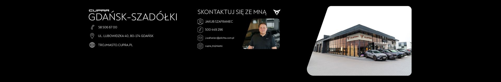 CUPRA PLICHTA GDAŃSK top banner