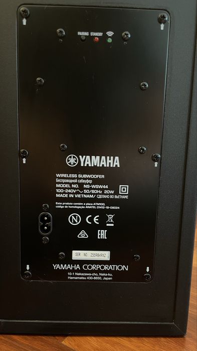 Yamaha YAS-209 + NS-WSW44 Soundbar 2.1 Bluetooth Wi-Fi Alexa Stan Bardzo Dobry