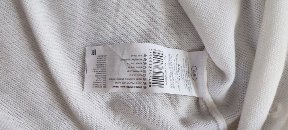 Biały sweter Top Secret