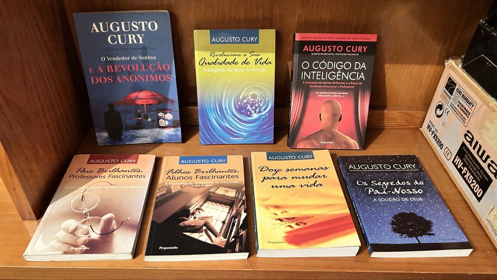 Lote 7 Livros Augusto Cury