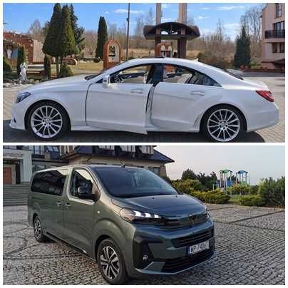 Samochód/Auto do Ślubu ,Wesele Mercedes CLS Biała Perła Cennik