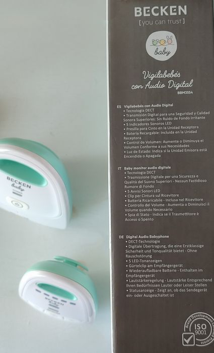 Monitor de som para bebé ou sénior BECKEN