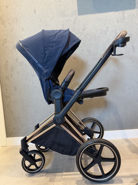 Cybex Priam 4.0 3w1 Granat / Rose Gold