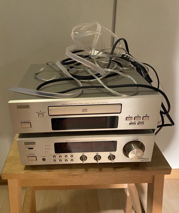 Hi-Fi система Denon DRA-F100 + DCD-F100 / підсилювач + CD