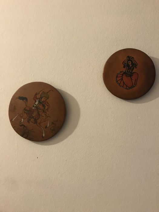 Quadro a oleo, quadros da antiga Persia e vários