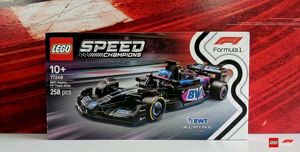 Lego Speed Champions F1 - Coleção 10 Carros de Corrida Lego Fórmula 1