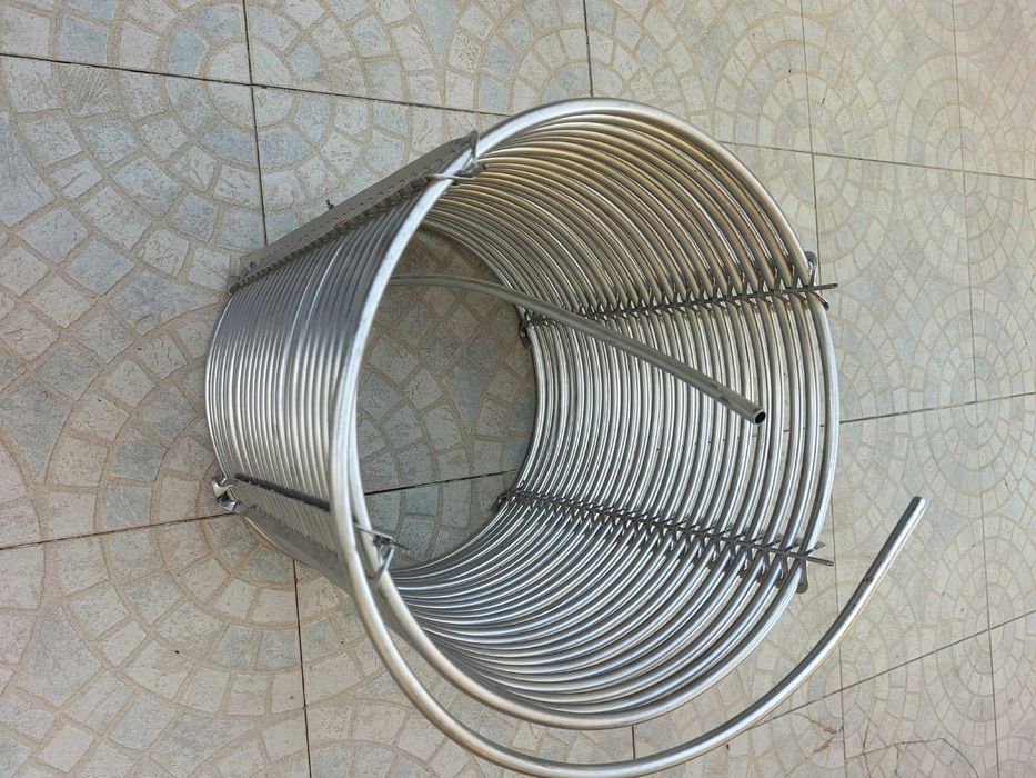 Serpentina inox para máquinas de cerveja