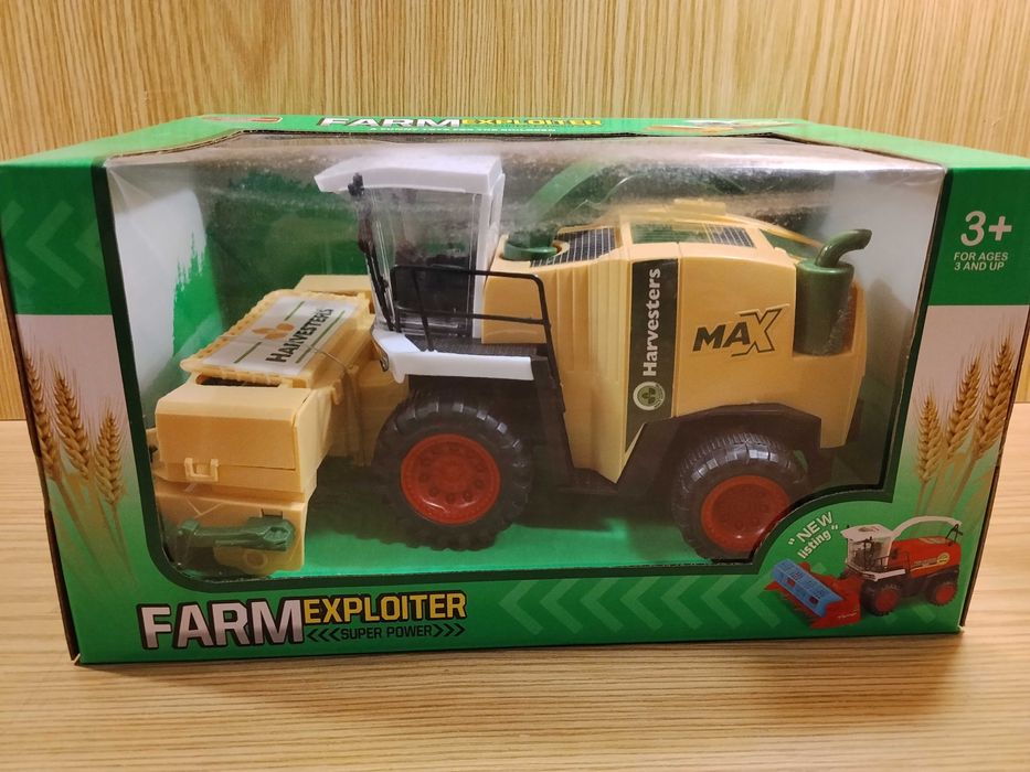 Зерноуборочный комбайн с жаткой 24,5 см инерция подвижные детали