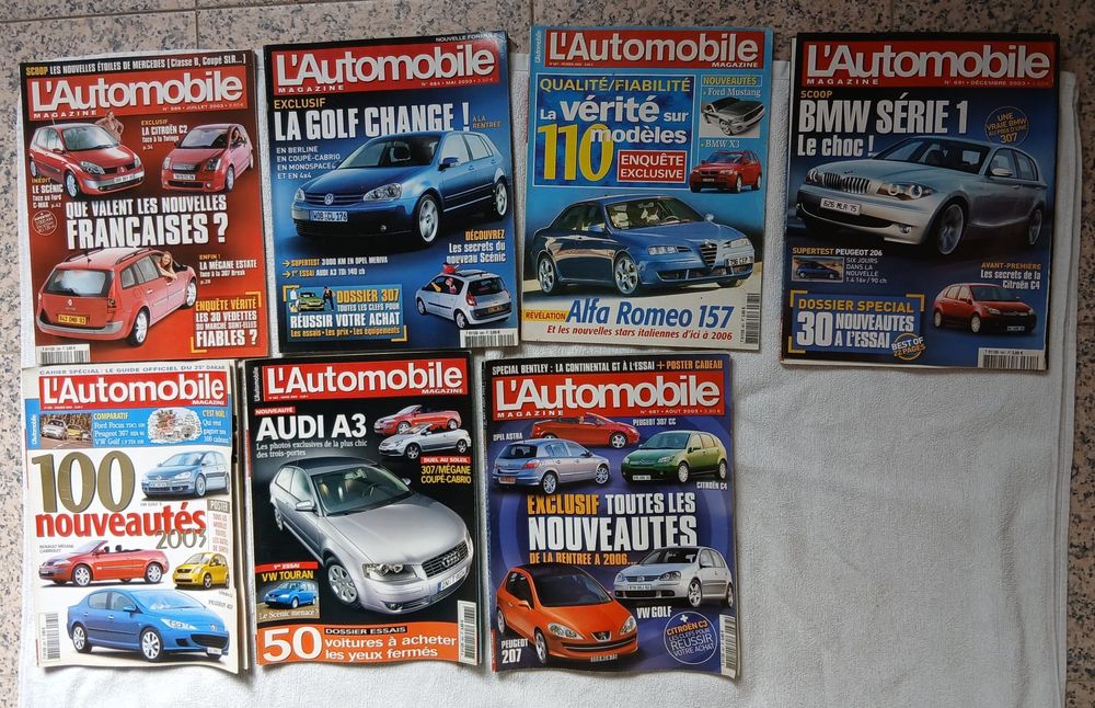 Lote de Revistas L Automobile