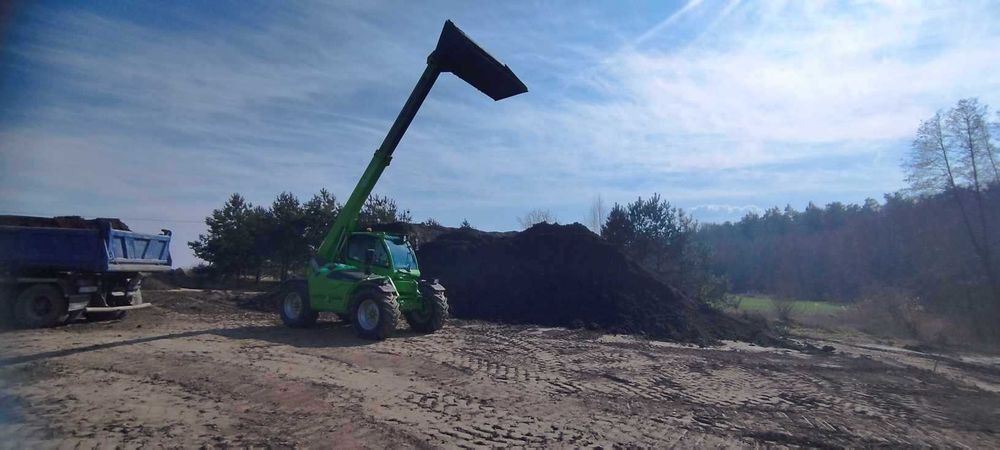 Ładowarka teleskopowa 4,2T 7m Łyżka 1,4m3 Widły Przewóz ziemi gruzu