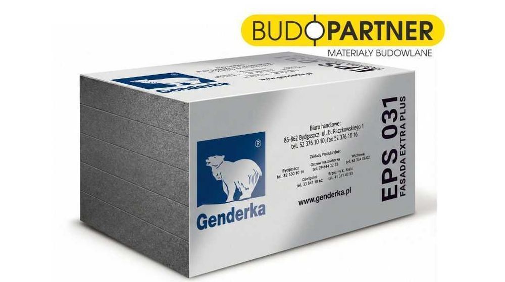Styropian grafitowy Genderka EPS 031 FASADA EXTRA PLUS | Legnica