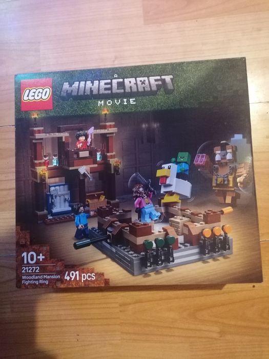 Lego Minecraft Movie Woodland Mansion Fighting Ring