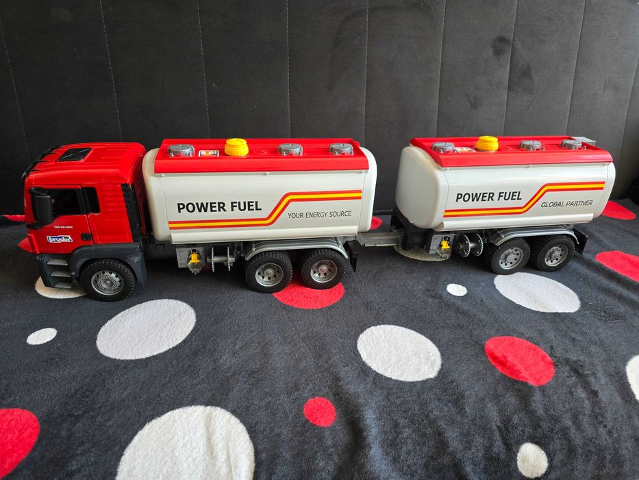 BRUDER ZESTAW 03775,03925 Cysterna MAN + przyczepa