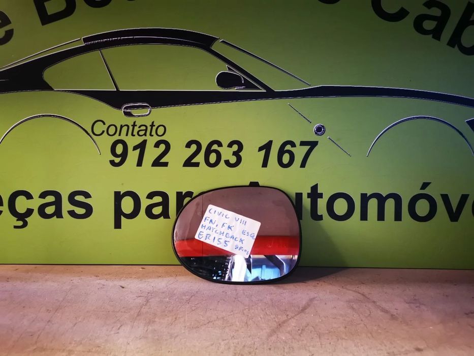 HONDA CIVIC VIII FN FK VIDRO ESPELHO RETROVISOR ESQUERDO - ER155