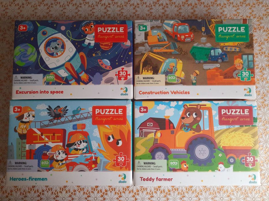 Пазли Dodo, Puzzlika, Djeco 3+