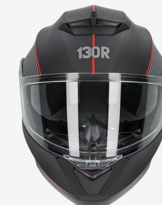 Capacete Hakui V2 Stellar Matt black / red - tamanho xs