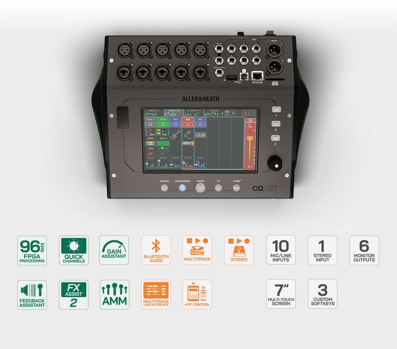 Nowy mikser cyfrowy Allen Heath CQ12T Nowość !!!