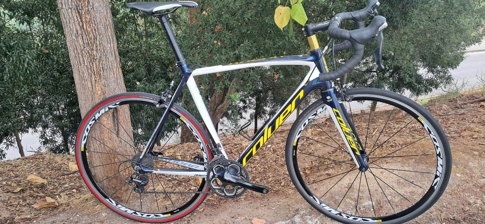 Bicicleta de carbono L 11x2v com cosmic