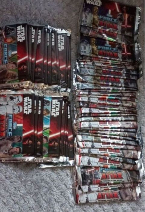 Saszetki Star Wars  karty 50 szt.