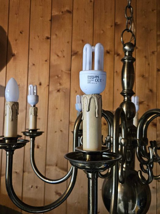 Candeeiros Latão 8 velas