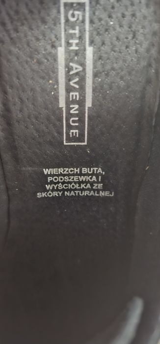 Czarne skórzane buty skóra węża mokasyny oxfordki