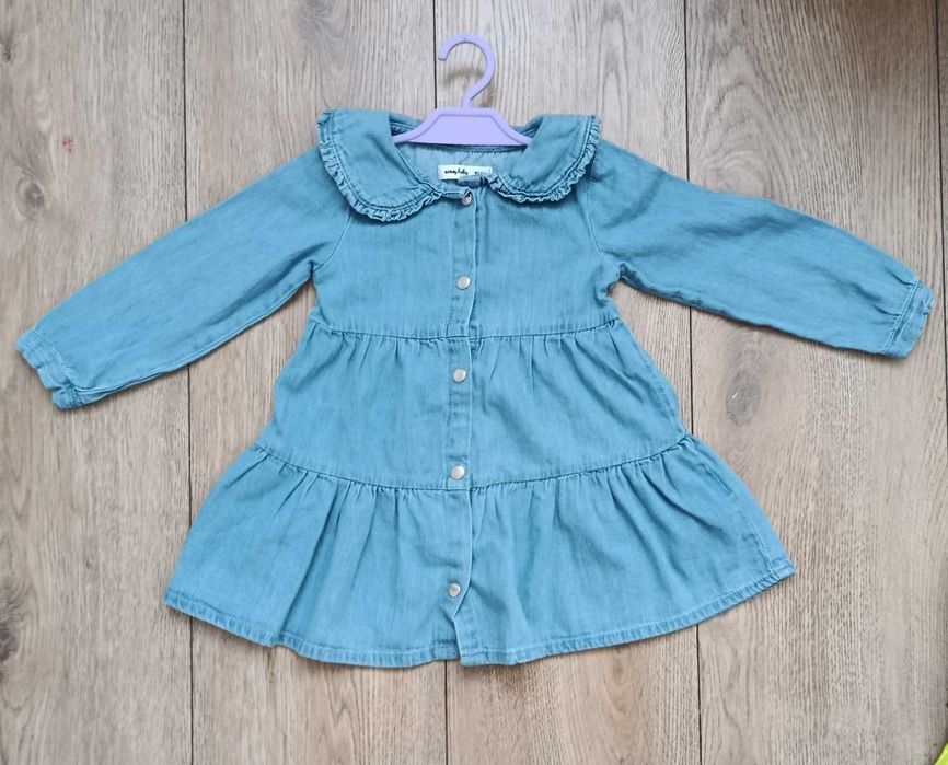 Dżinsowa sukienka jeansowa