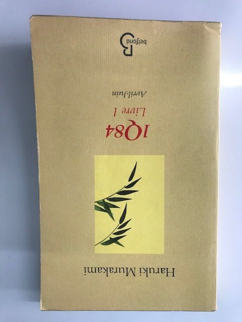 1Q84 Livros 1 e 2 de Haruki Murakami em francês - portes incluídos