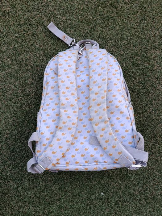 Mochila Infantil Baby Wells com Estampa de Baleias | Baby Wells Kids Backpack Whale Print