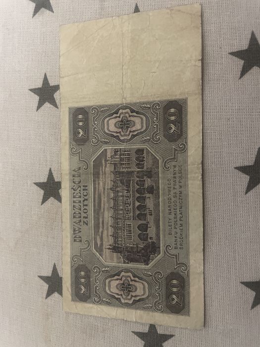 Banknot 20 zl z 1948 roku