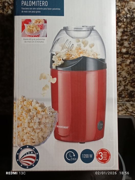 Máquina de fazer pipocas