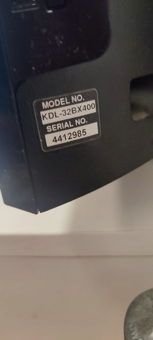 Televisão Sony preta
