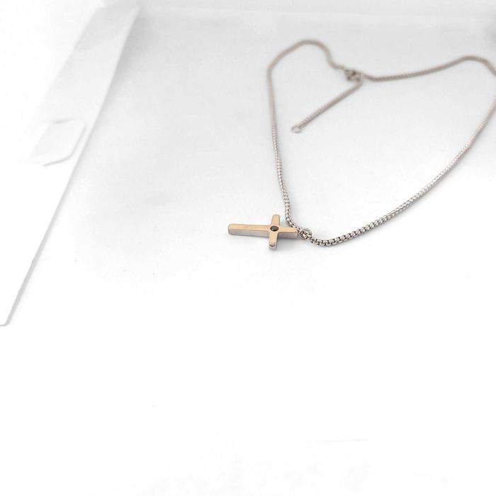 Diamante - 18 K - Aço, Ouro amarelo - Colar