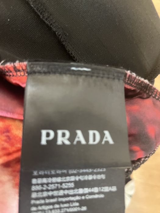 Czarny dres  Prada