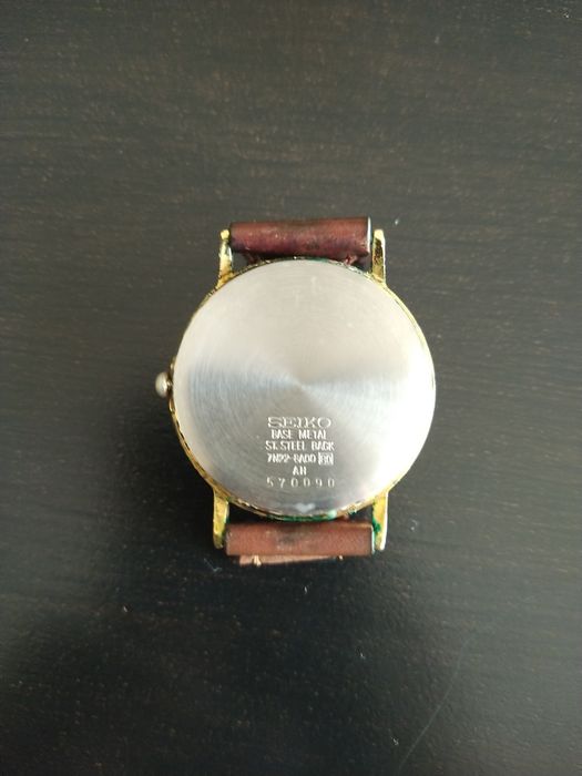 Vintage - Relógio antigo, Seiko
Seiko St.Steel Back - Vintage
Base met