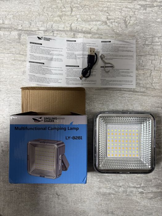 Акумуляторний Led фанарик smiling shark LY-8281
