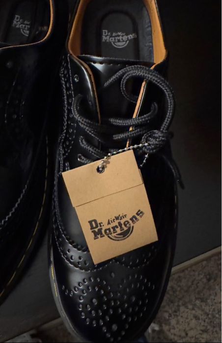 Dr. Martens 1461  Brogue Black Smooth