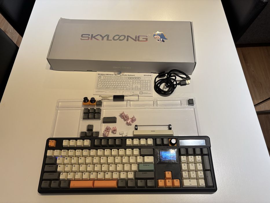 Skyloong GK104 Pro klawiatura mechaniczna – na części / do naprawy