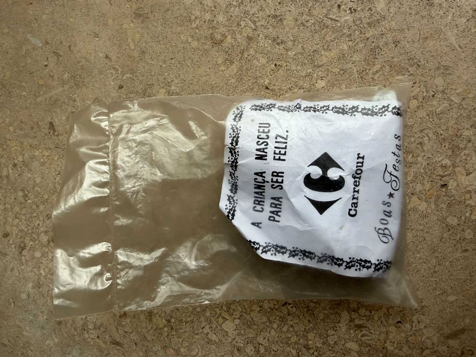 Boneco Natalício Vintage "Carrefour" - Novo, Selado