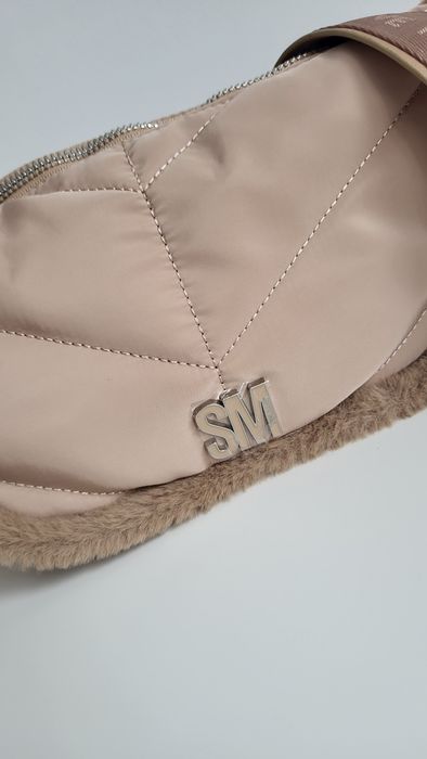 Steve Madden śliczna mała torebka nerka z futerkiem * NOWA