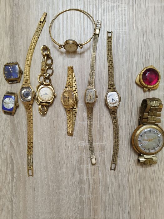 Продаю часы с позолота.Ау.Ау10..одним лотом